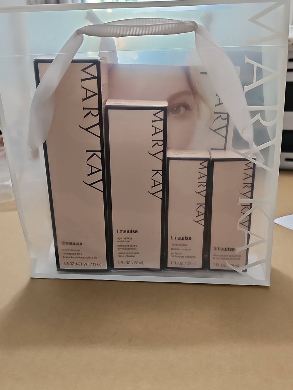 Mary Kay Timewise Skincare Set in Blush Pink Boxes
